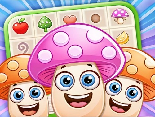 Spiel Pilzfieber Match 3  Online