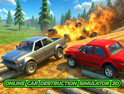 Spiel Online -Autozerstörungssimulator 3D  Online