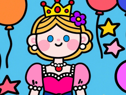 Spiel Farbe nach Code: kleine Prinzessin  Online