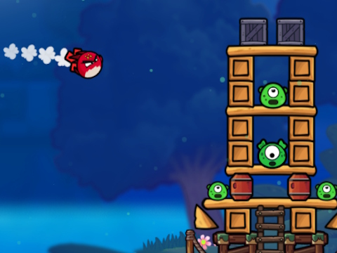 Spiel Wütende Kampfvögel Manie  Online
