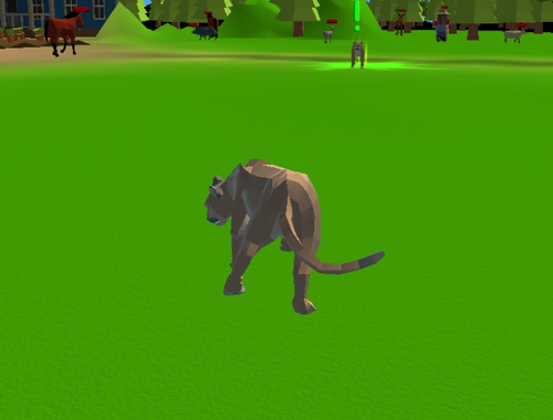 Spiel Cougar Simulator - große Katzen  Online