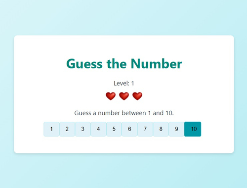 Spiel Ratet der Nummer  Online