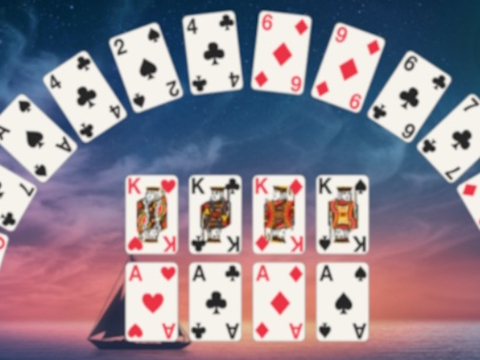 Spiel Crescent Solitaire  Online