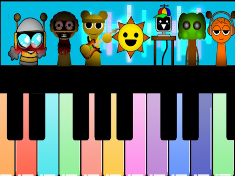 Spiel Sprunki Piano Explorer  Online