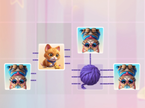Spiel Kätzchenverbindungen  Online