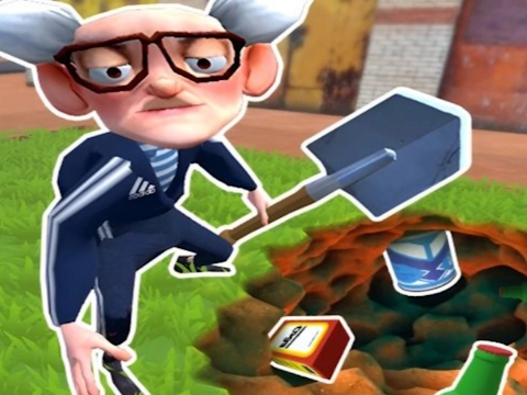 Spiel Graben Sie ein Loch in Russland  Online