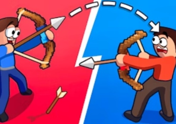 Spiel Zwei Bogenschützen beugen Duell  Online