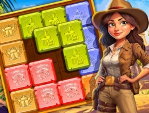 Spiel Tempelblöcke  Online