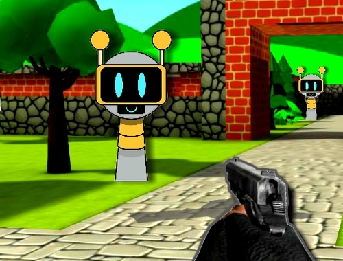 Spiel Sprunki 3D -Shooter  Online