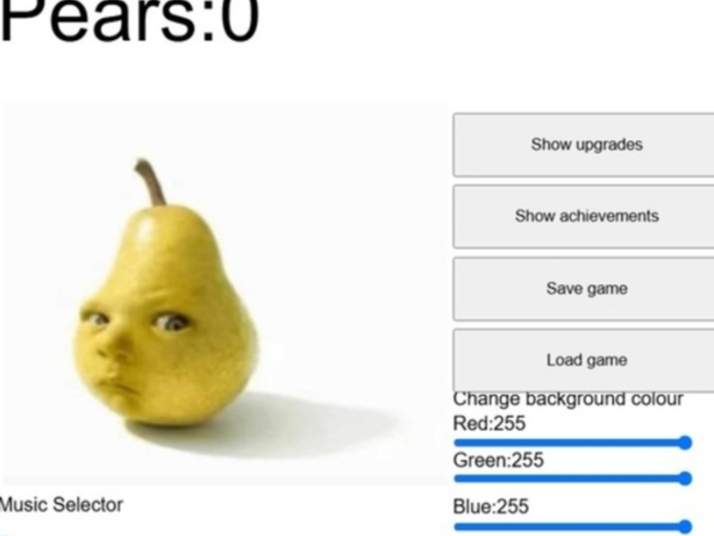 Spiel Baby Birne Clicker 2  Online