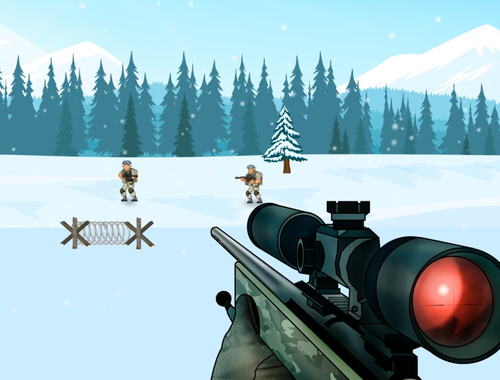 Spiel Schneescharfschütze  Online