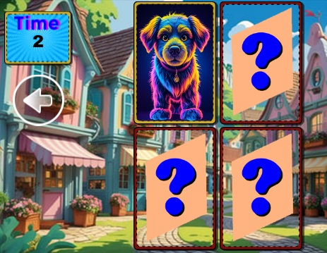 Spiel Lustige Tiere Memory Game  Online
