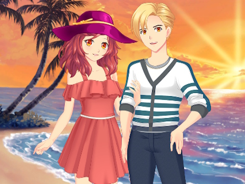 Spiel Paar Anime -Kommode  Online