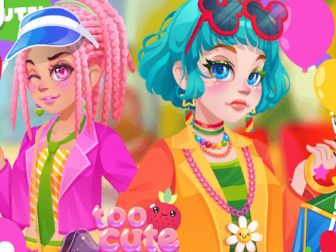 Spiel Girly schrulliger Blick  Online