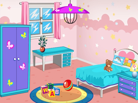 Spiel Mein verträumtes Zimmer -Heimdesign  Online