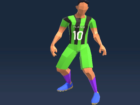 Spiel Fußball Rush 3d  Online