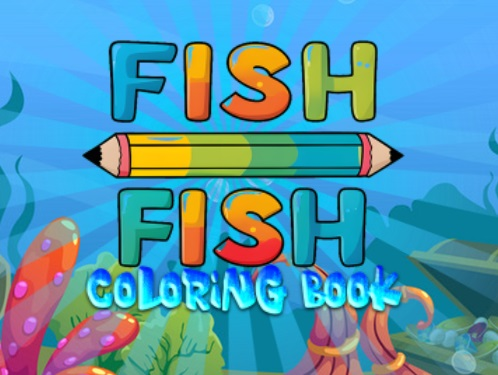 Spiel Fisch Malbuch  Online