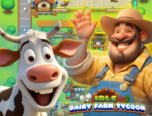 Spiel Müßiger Milchfarm Tycoon  Online