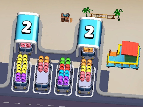 Spiel Sortieren Sie den Passagier  Online