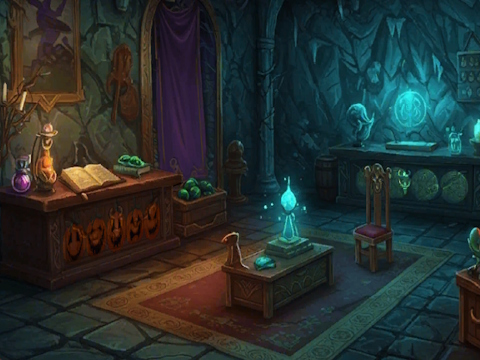 Spiel Eldertree Witch Flucht  Online