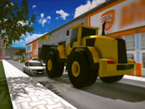 Spiel 300: Traktorfahrerweg  Online