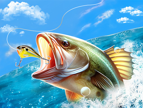 Spiel Fischereifischerei echtes Fischen  Online