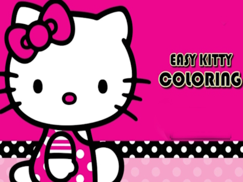 Spiel Einfaches Färbenkitty  Online