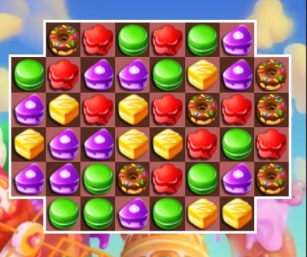 Spiel Kuchenmatch3  Online