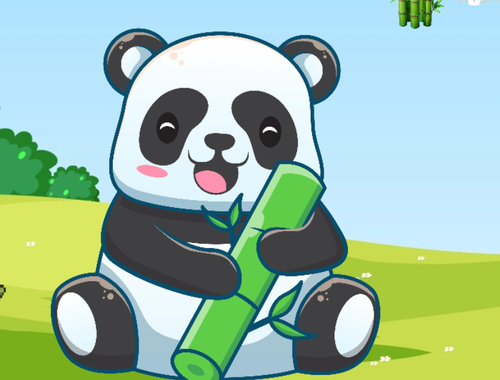 Spiel Tippen Sie auf Panda!  Online
