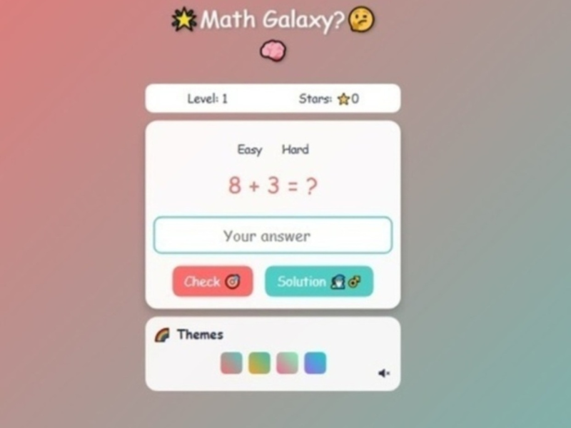 Spiel Mathe Galaxy  Online