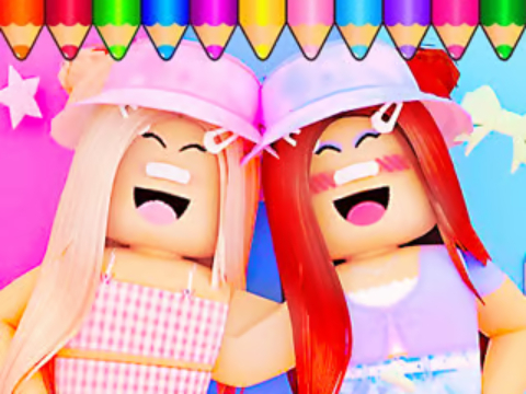 Spiel Malbuch: Roblox Bestie  Online