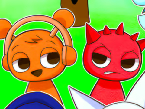 Spiel Puzzle: Sprunki Incredibox Familie  Online