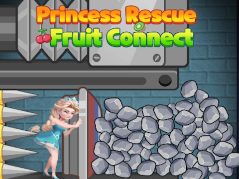 Spiel Prinzessin Rescue Fruit Connect  Online