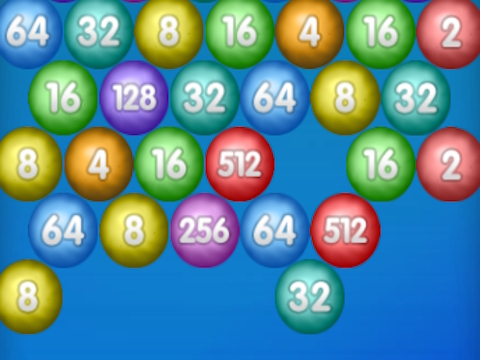 Spiel Zahlenblasenschütze  Online