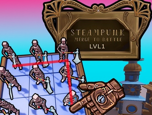 Spiel Steampunk verschmelzen zum Kampf  Online