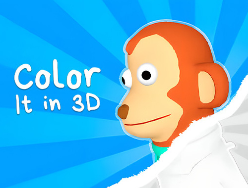 Spiel Färbe es in 3D  Online