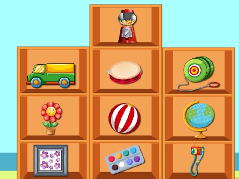 Spiel Paare Formen aufbauen  Online