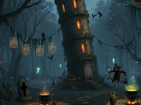 Spiel Arkane witch1 fliehen  Online