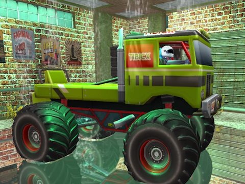 Spiel Realistischer Monster -Truck Offroad Simulator  Online