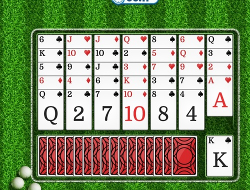 Spiel Golf Solitaire  Online