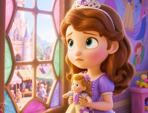 Spiel Finden Sie die Unterschiede: Prinzessin Sofia Freundschaft  Online