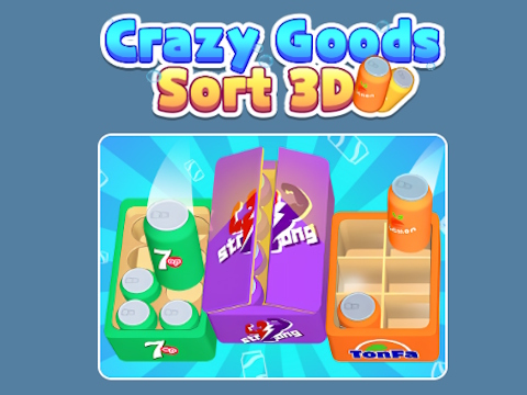 Spiel Verrückte Waren sortieren 3D  Online