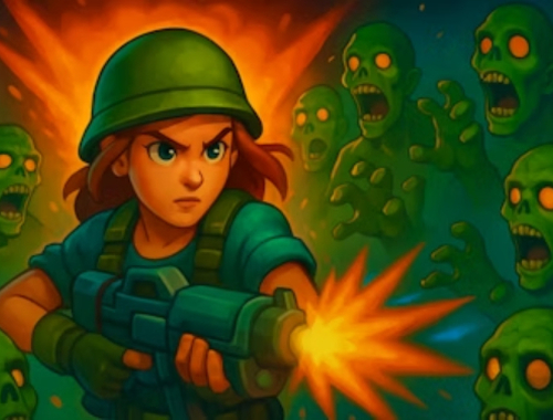 Spiel Zombie Autoverteidigung  Online