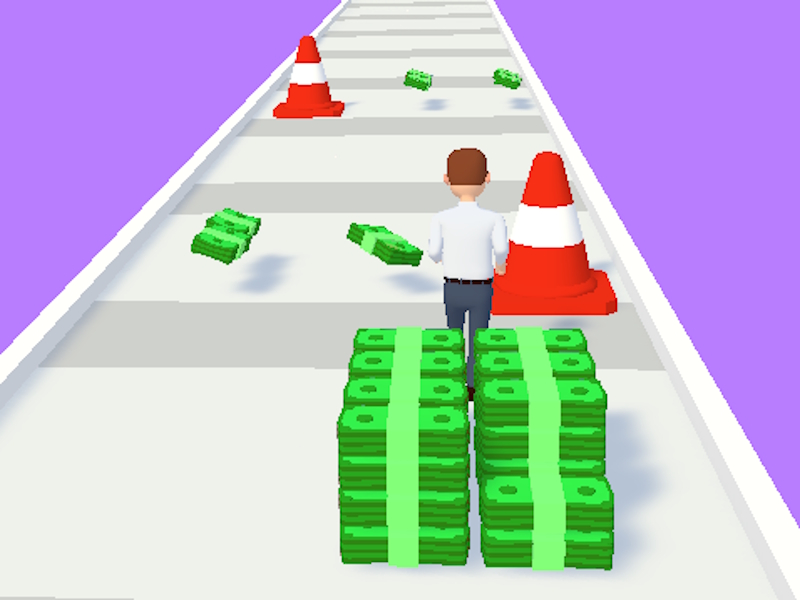 Spiel Sammeln Sie das ganze Geld und werden Sie reich: Läufer Online