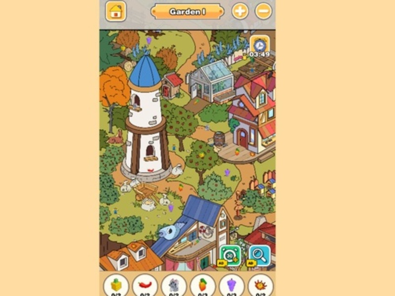 Spiel Finden Sie es heraus, einen Garten zu wachsen Online