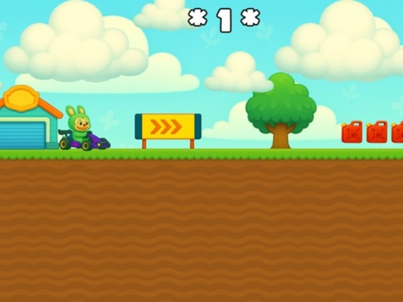 Spiel Labubu Gokart Online
