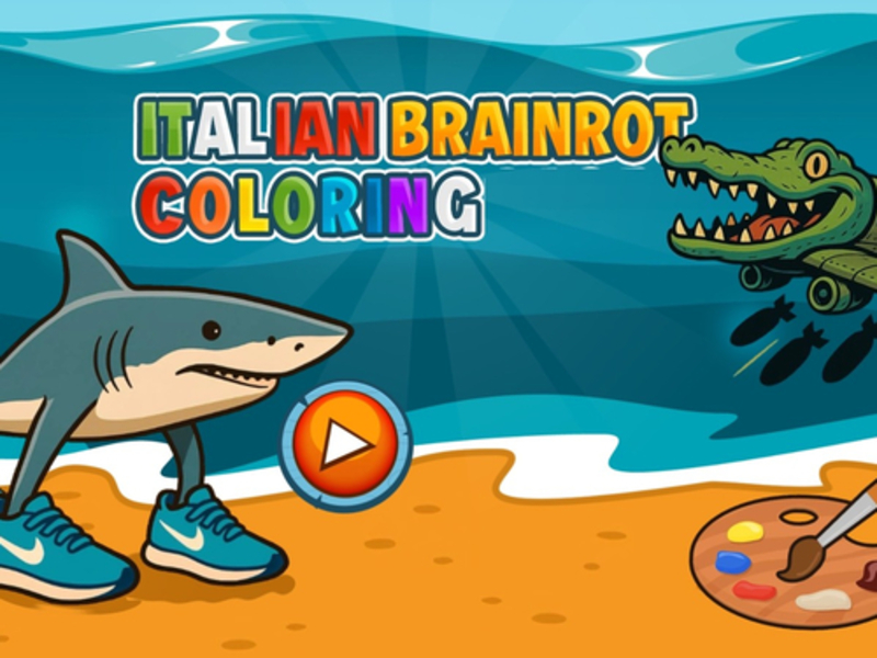 Spiel Italienische Brainrotfarbe Online