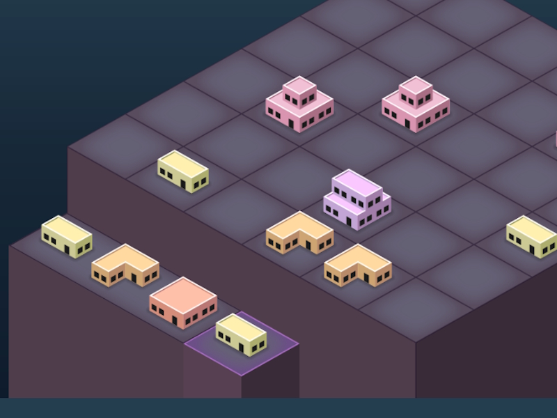 Spiel Block Merge City Online
