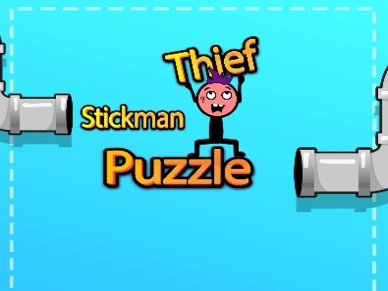 Spiel Stickman-Dieb-Puzzle Online