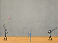 Spiel Stickfigur Badminton  Online